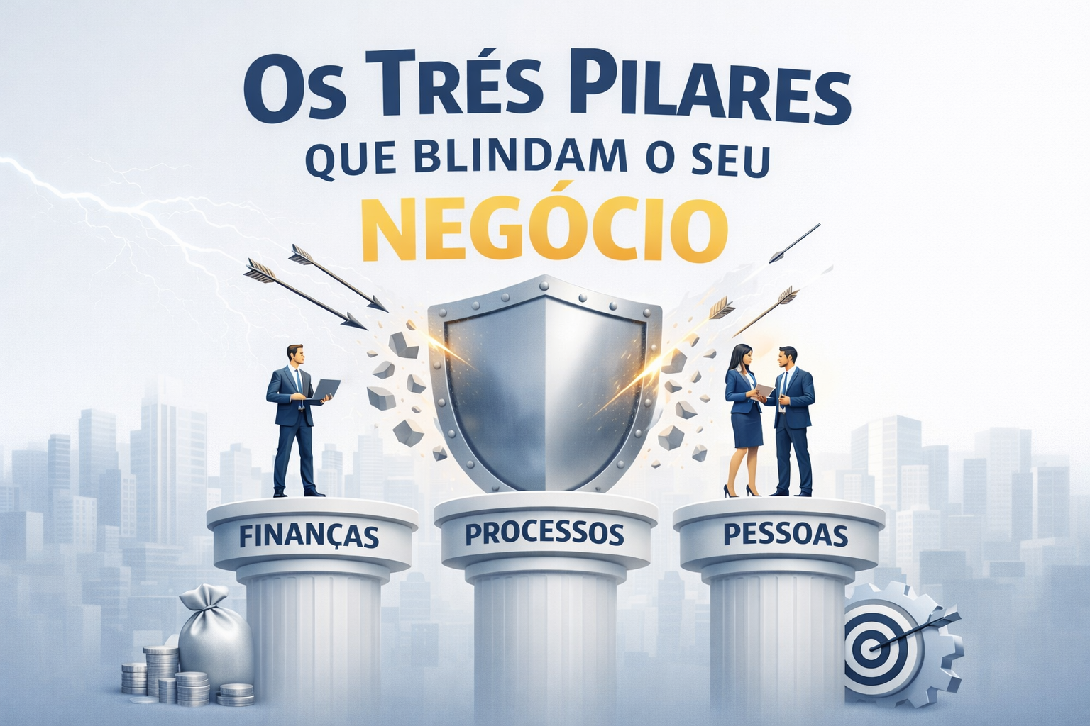 Os 3 Pilares que Blindam o Seu Negócio (e garantem o lucro)
