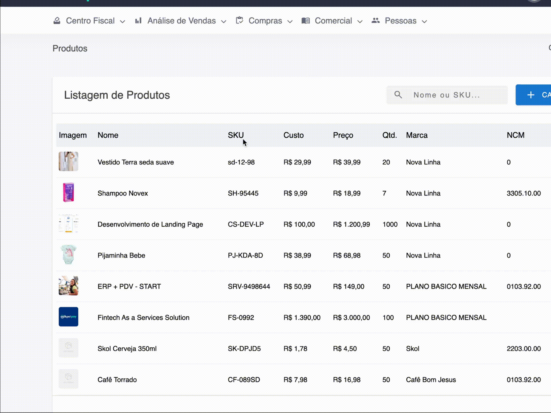 Funcionalidade de Gestão AgilSpot Pay